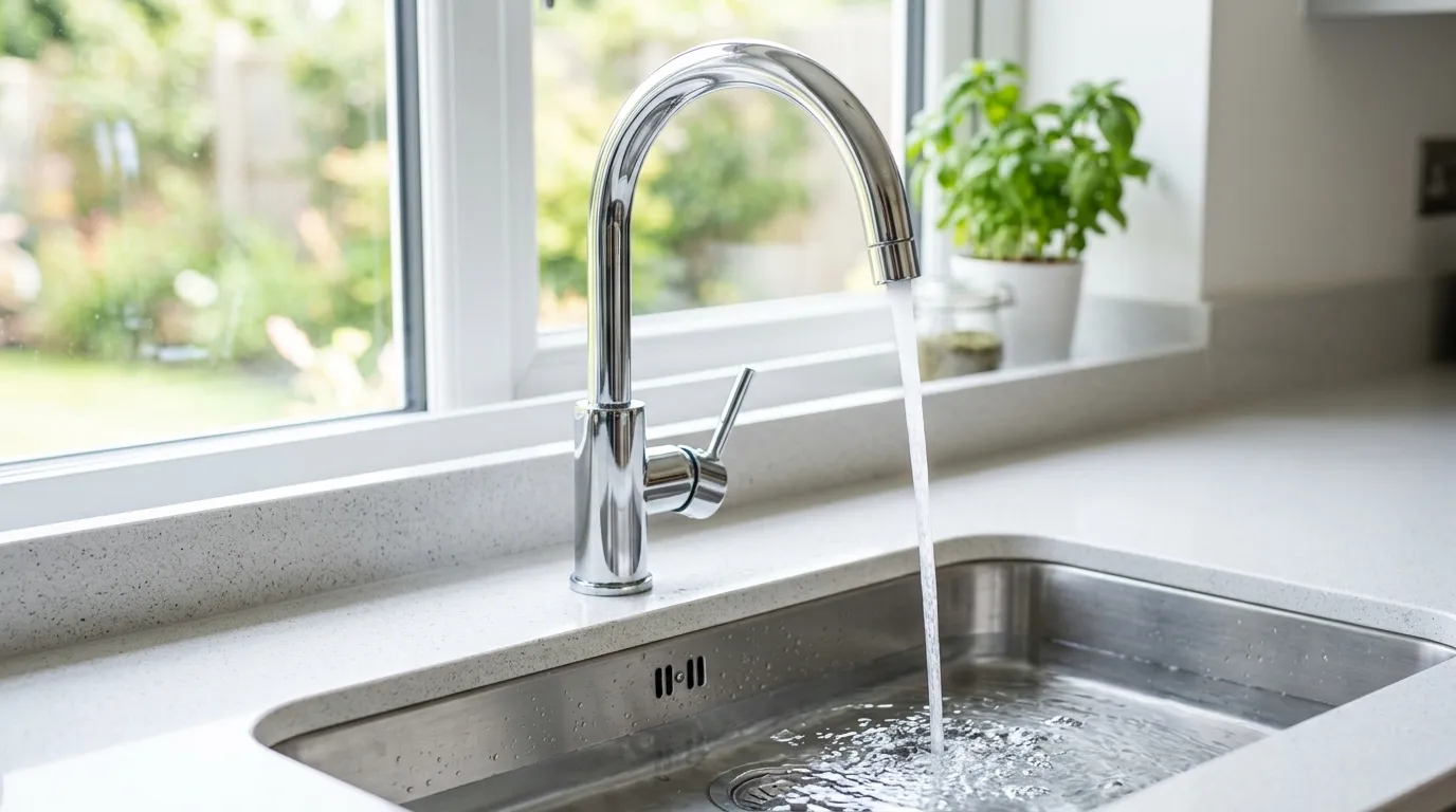 Local Plumbing Master Pros same day plumber fixing a faucet in New Eucha, OK